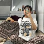 ست ۳ تیکه شامل تیشرت،شلوار،شورتک زنانه طرح۵