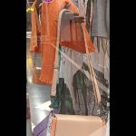 کیف دوشی -دستی کوچیک برند zara رنگ نارنجی