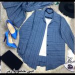 ست شومیز و شال زنانه در رنگ های متنوع رنگ 2