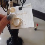 انگشتر  طرح کارتیر برند Accessories ،زنانه ظریف رنگ روکش طلایی