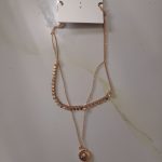 گردنبند‌ زنانه برند Accessories ، ترکیب دو زنجیر کوتاه و بلند