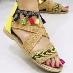 صندل تابستانی زنانه مدل  سرخپوستی سایز37