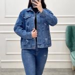 کت لی برش دار کوتاه زنانه کد رنگ 2