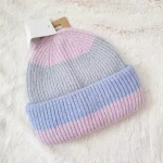 کلاه زنانه بافت برند Accessory,اکسسوری چند رنگ b