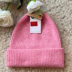 کلاه زنانه بافت برند Accessory,اکسسوری رنگ صورتی