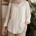 شومیز وارداتی( خارجی) سفید  کیفیت  عالی